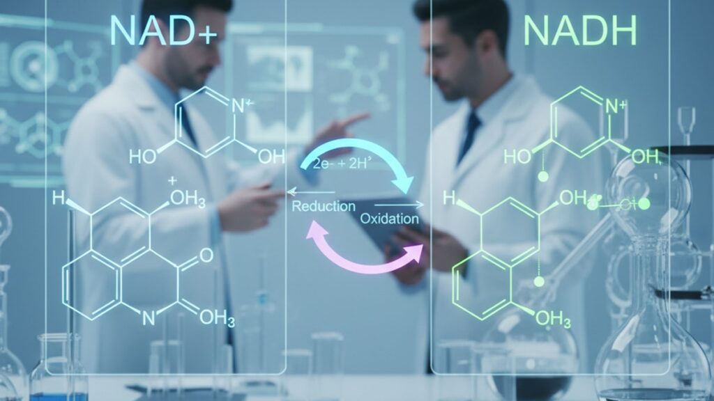 Blog Post: is nad+ to nadh oxidation or reduction - Professional illustration