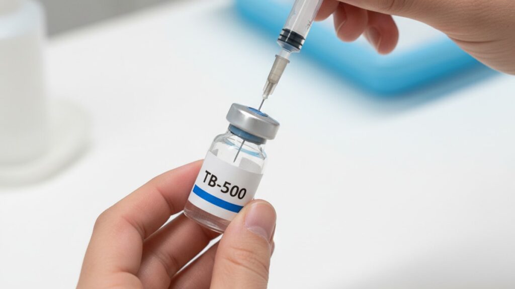 Blog Post: how to use tb 500 - Professional illustration