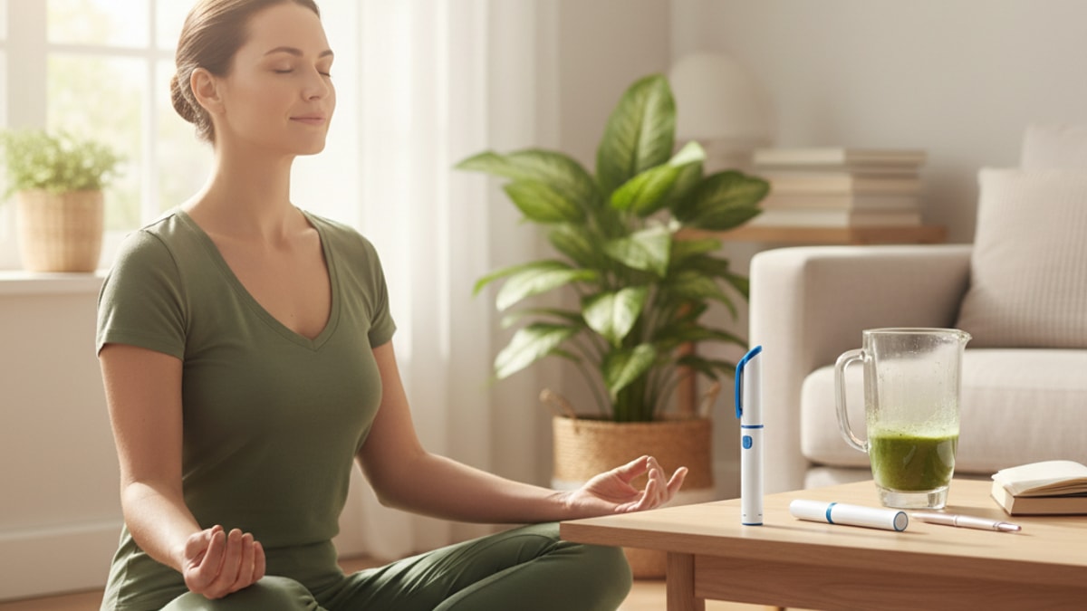 Blog Post: how many units is 1 mg of retatrutide - Professional illustration