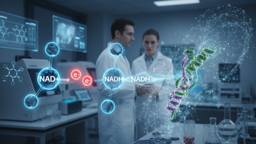 Blog Post: what do the electrons added to nad+ do - Professional illustration