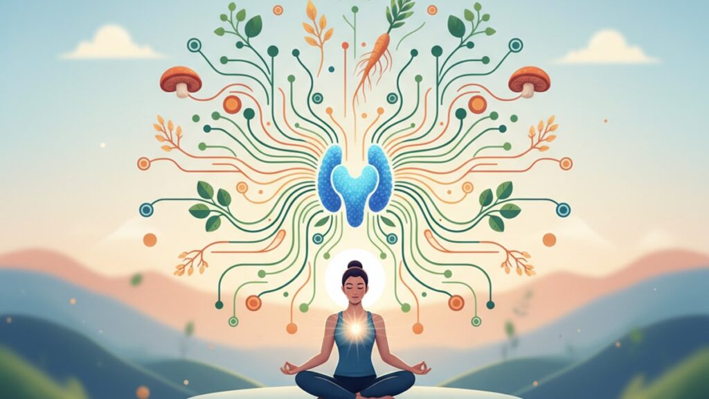 Blog Post: how to increase thymosin hormone - Professional illustration