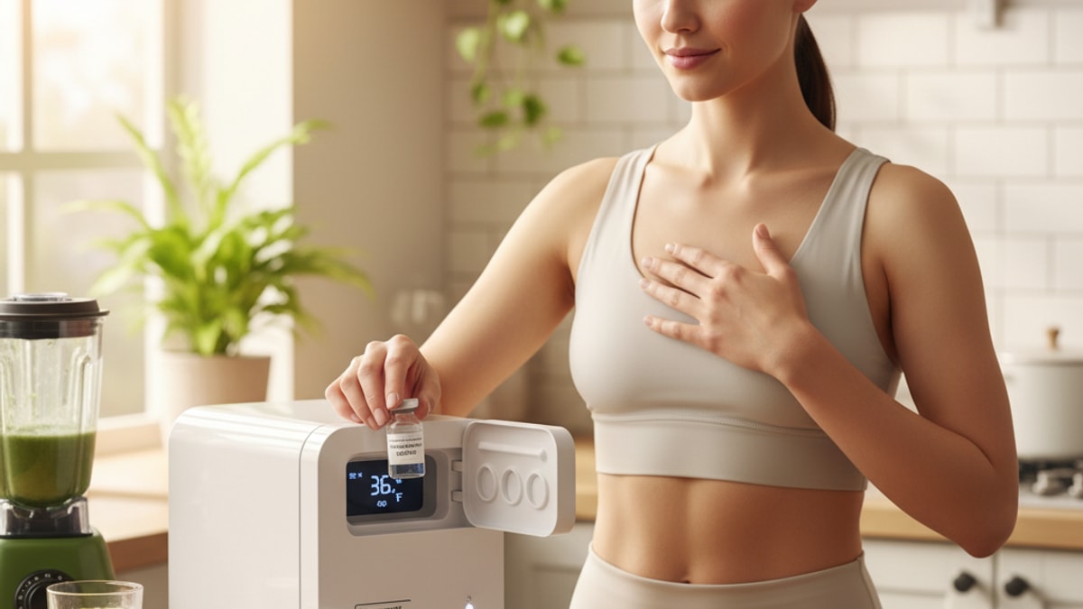 Blog Post: how to store reconstituted retatrutide - Professional illustration