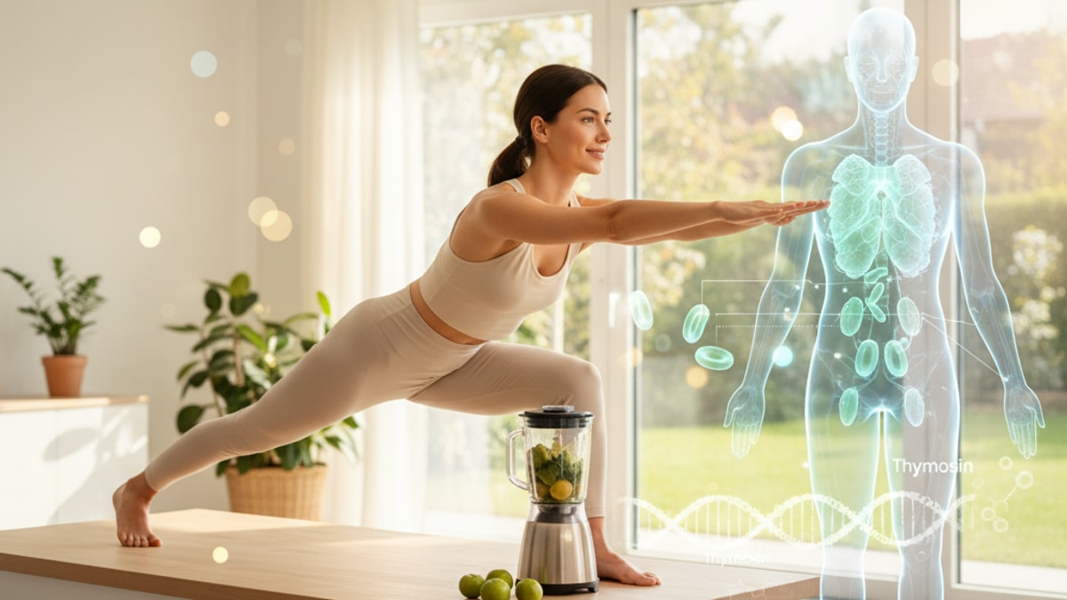 Blog Post: where does thymosin come from - Professional illustration