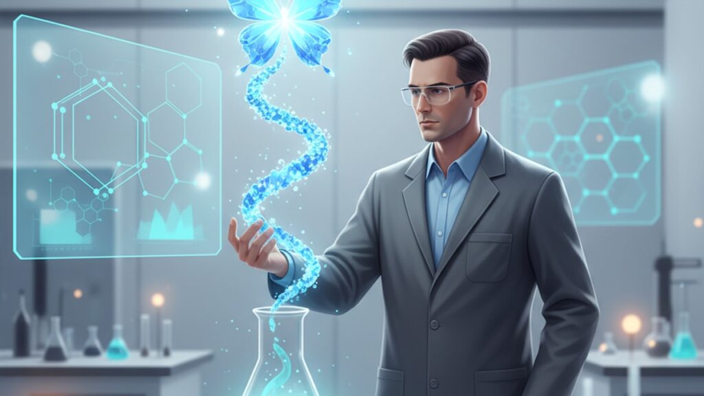 Blog Post: what is peptide thymosin beta 4 - Professional illustration