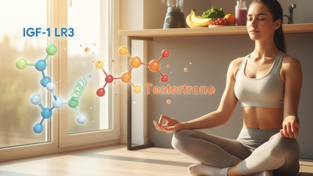 Blog Post: does igf 1 lr3 increase testosterone - Professional illustration