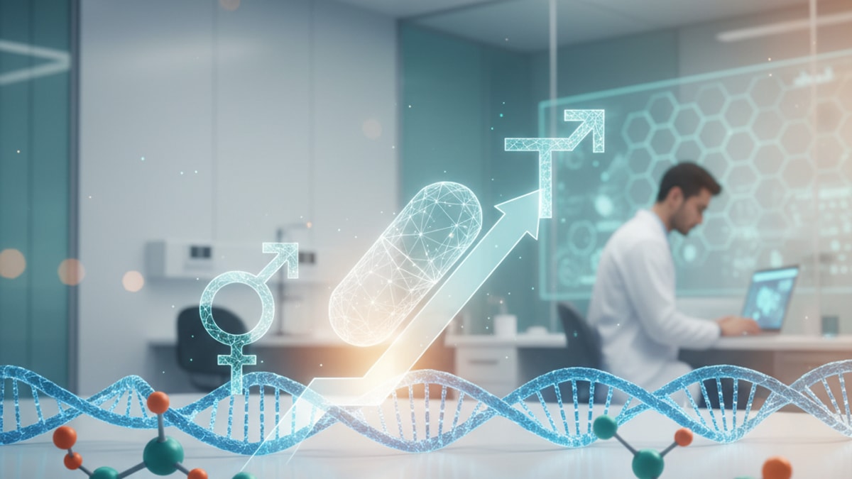 Blog Post: does retatrutide affect testosterone - Professional illustration