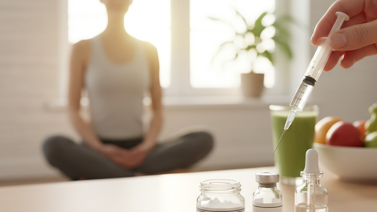 Blog Post: how to reconstitute glutathione powder - Professional illustration