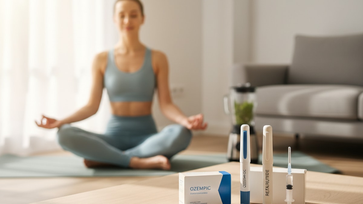 Blog Post: is retatrutide the same as ozempic - Professional illustration