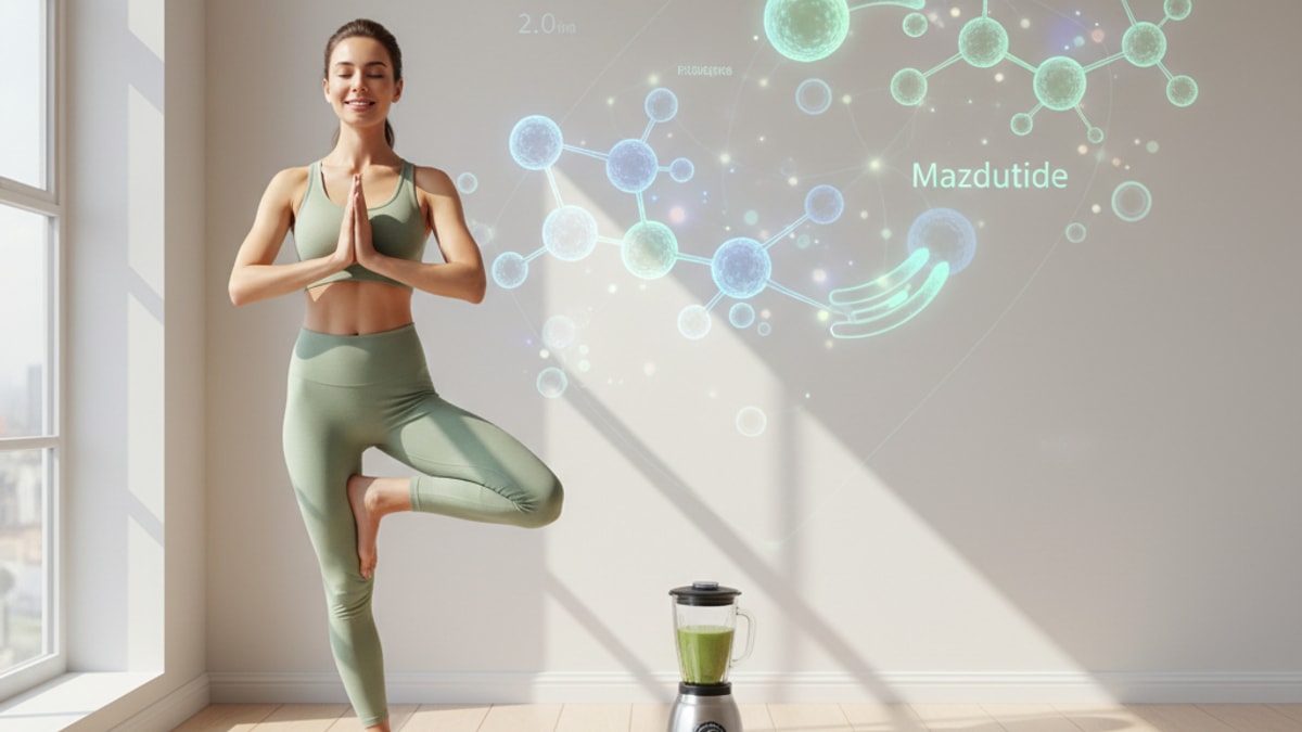 Blog Post: what does mazdutide peptide do - Professional illustration