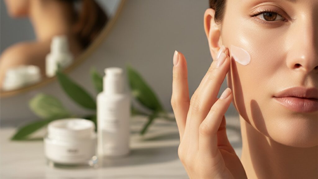 Blog Post: does glutathione lighten skin permanently - Professional illustration
