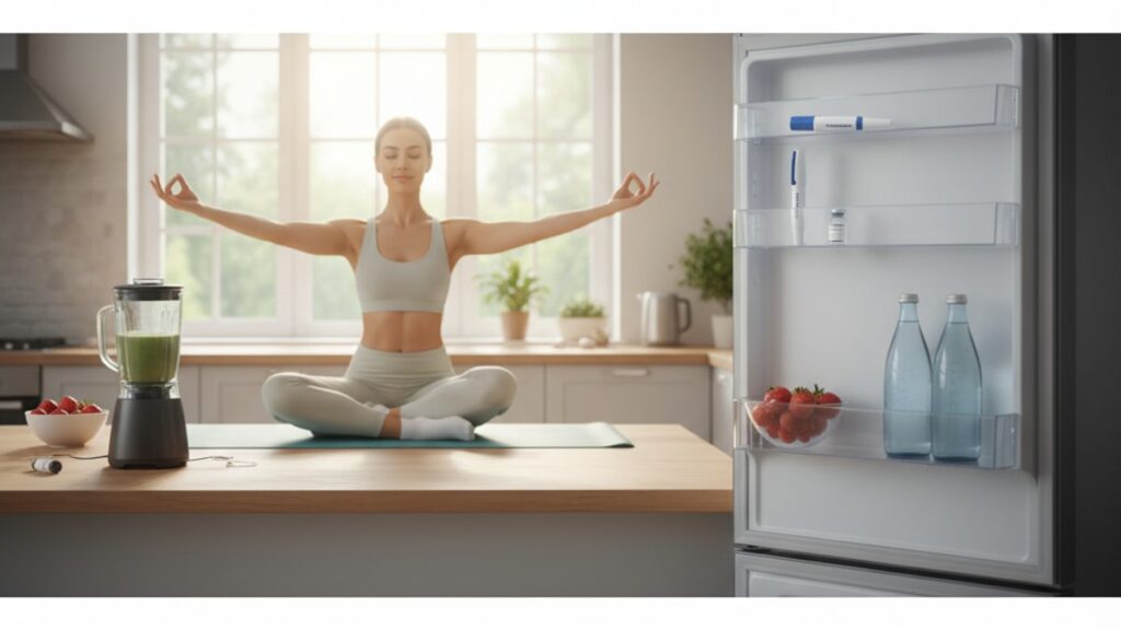 Blog Post: how long does tirzepatide last in the fridge - Professional illustration