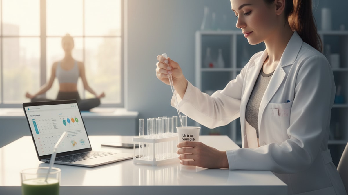 Blog Post: is mk-677 detectable in urine - Professional illustration