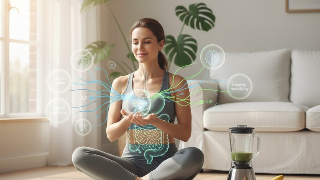 Blog Post: how does tirzepatide work for weight loss - Professional illustration