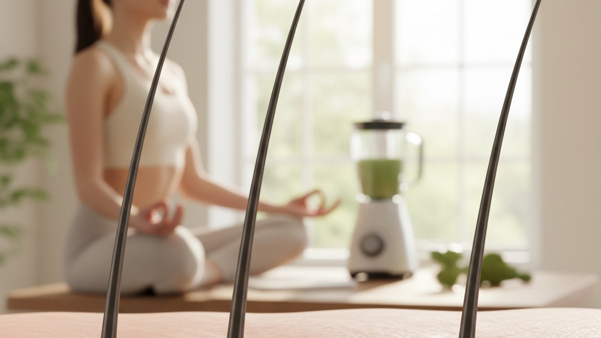 Blog Post: does mk 677 cause hair loss - Professional illustration