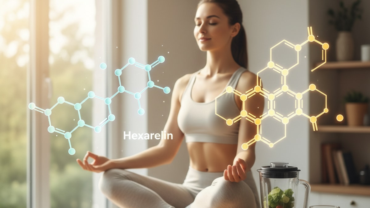 Blog Post: is hexarelin a steroid - Professional illustration