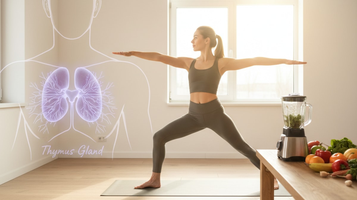 Blog Post: what organ secretes thymosin and thymopoietin - Professional illustration