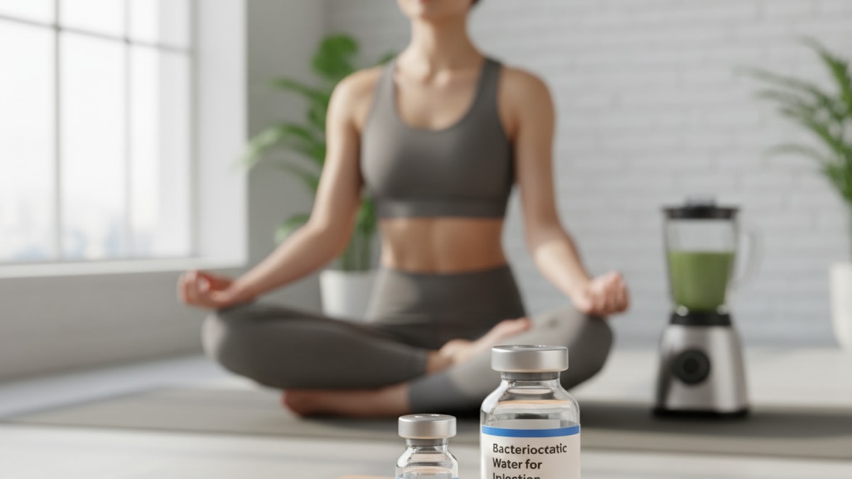 Blog Post: how much bac water for 5mg of retatrutide - Professional illustration