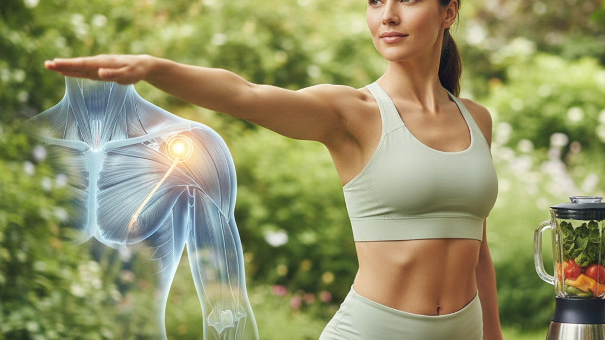 Blog Post: where to inject bpc 157 for shoulder pain - Professional illustration