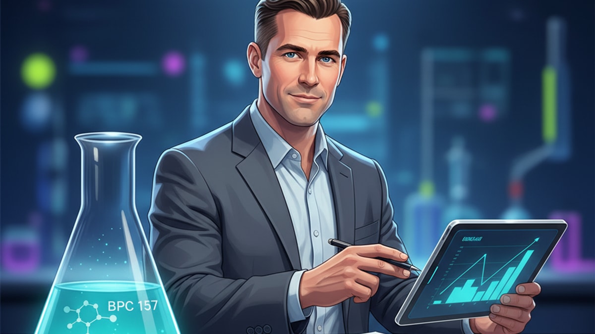 Blog Post: what brand bpc 157 does gary brecka recommend - Professional illustration