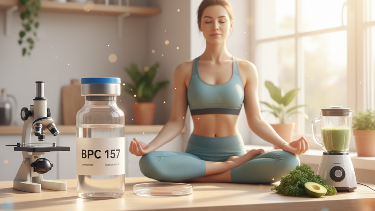 Blog Post: is bpc 157 a hormone - Professional illustration