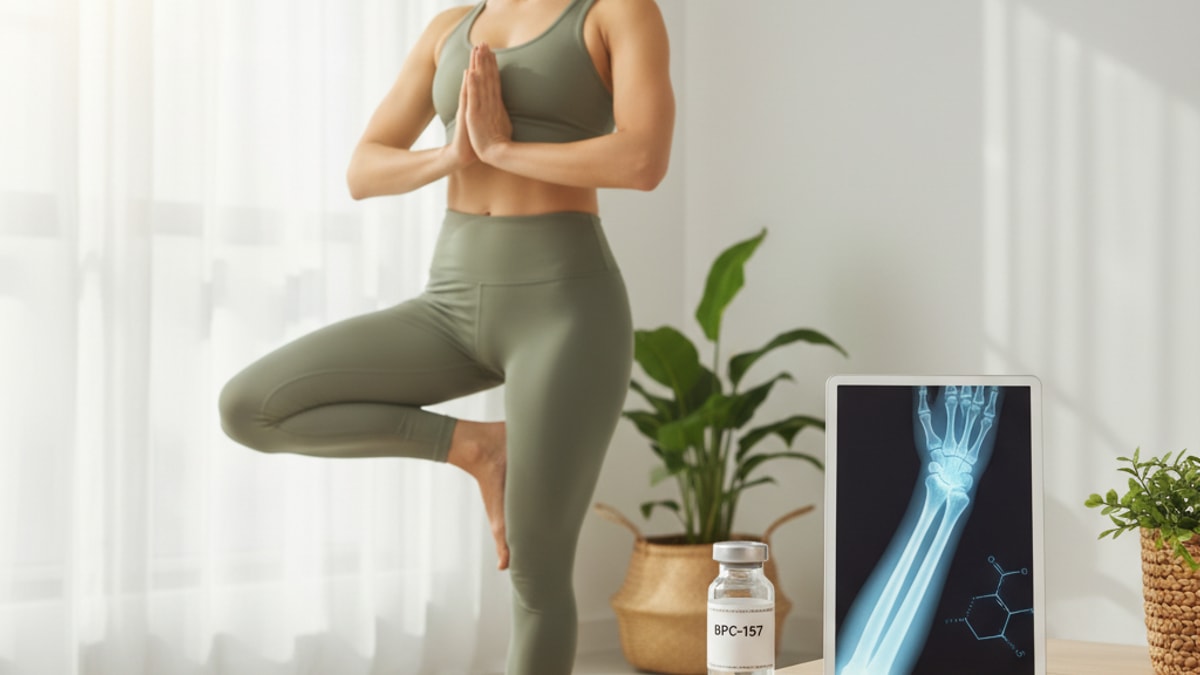 Blog Post: does bpc 157 heal bones - Professional illustration