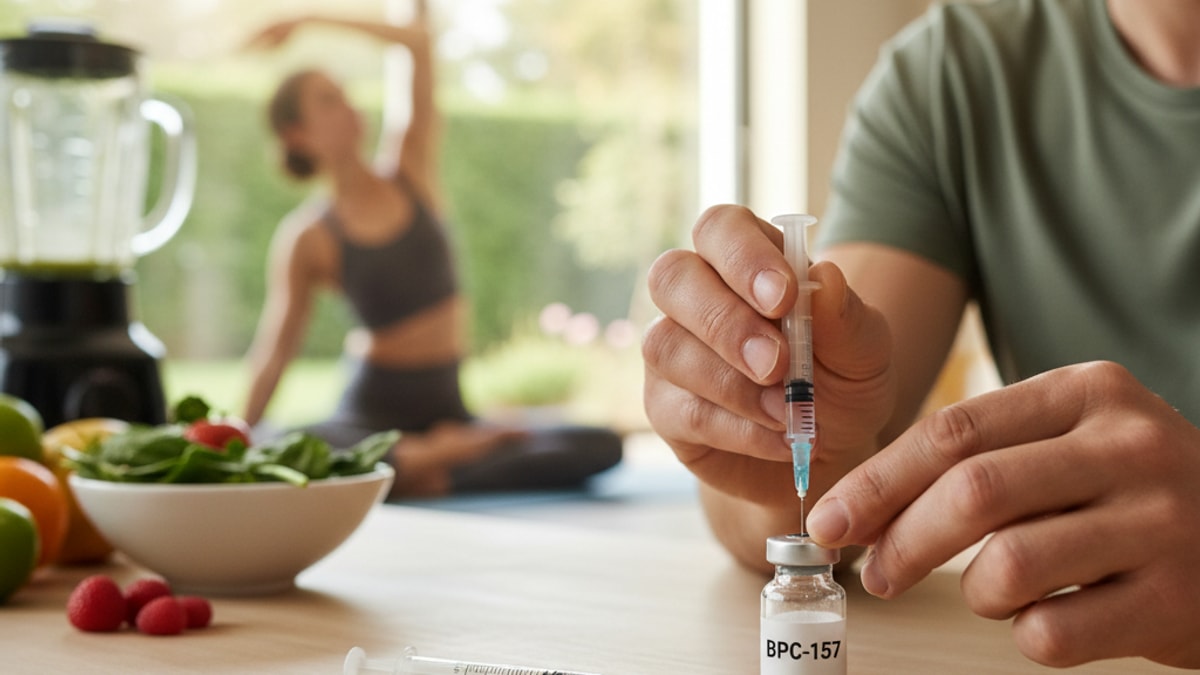 Blog Post: how long does bpc 157 last once mixed - Professional illustration