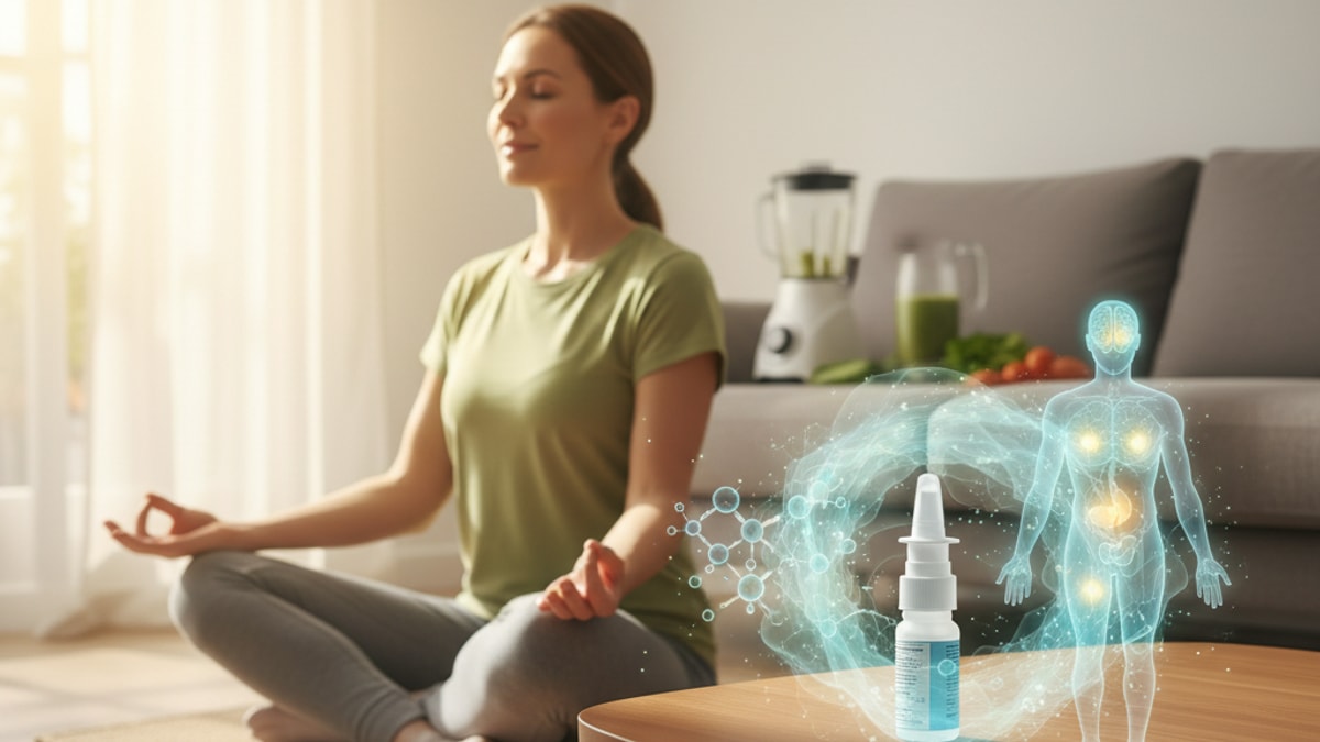 Blog Post: does bpc-157 nasal spray work - Professional illustration