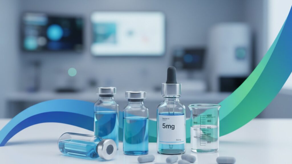 Blog Post: how many doses in 5mg bpc 157 - Professional illustration