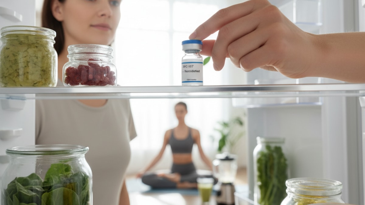 Blog Post: how to store bpc 157 after reconstitution - Professional illustration