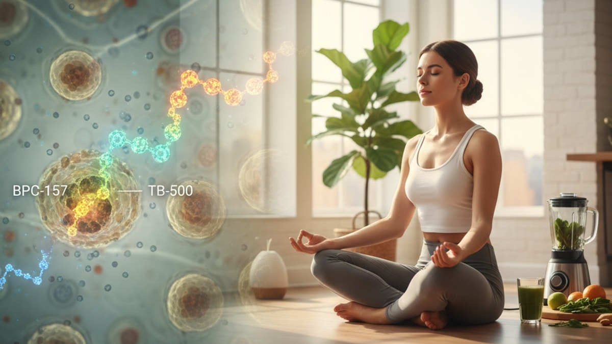 Blog Post: what is better bpc 157 or tb 500 - Professional illustration