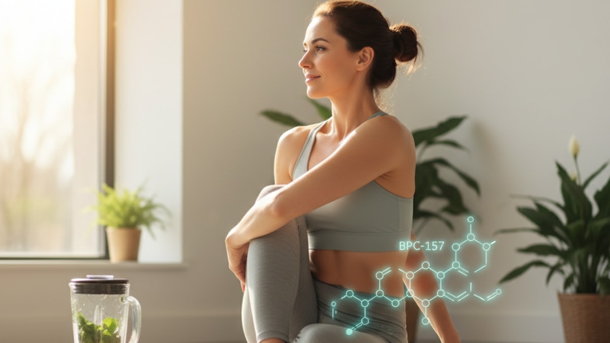 Blog Post: can bpc 157 heal a herniated disc - Professional illustration