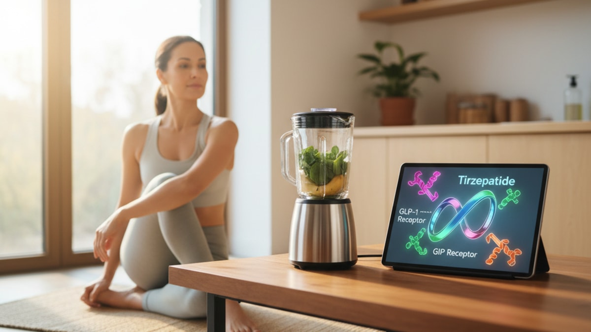 Blog Post: how does tirzepatide work - Professional illustration