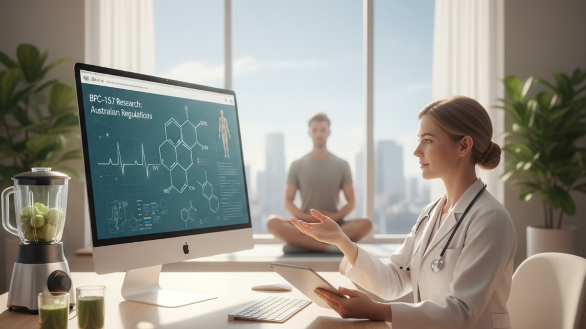 Blog Post: can doctors prescribe bpc 157 in australia - Professional illustration