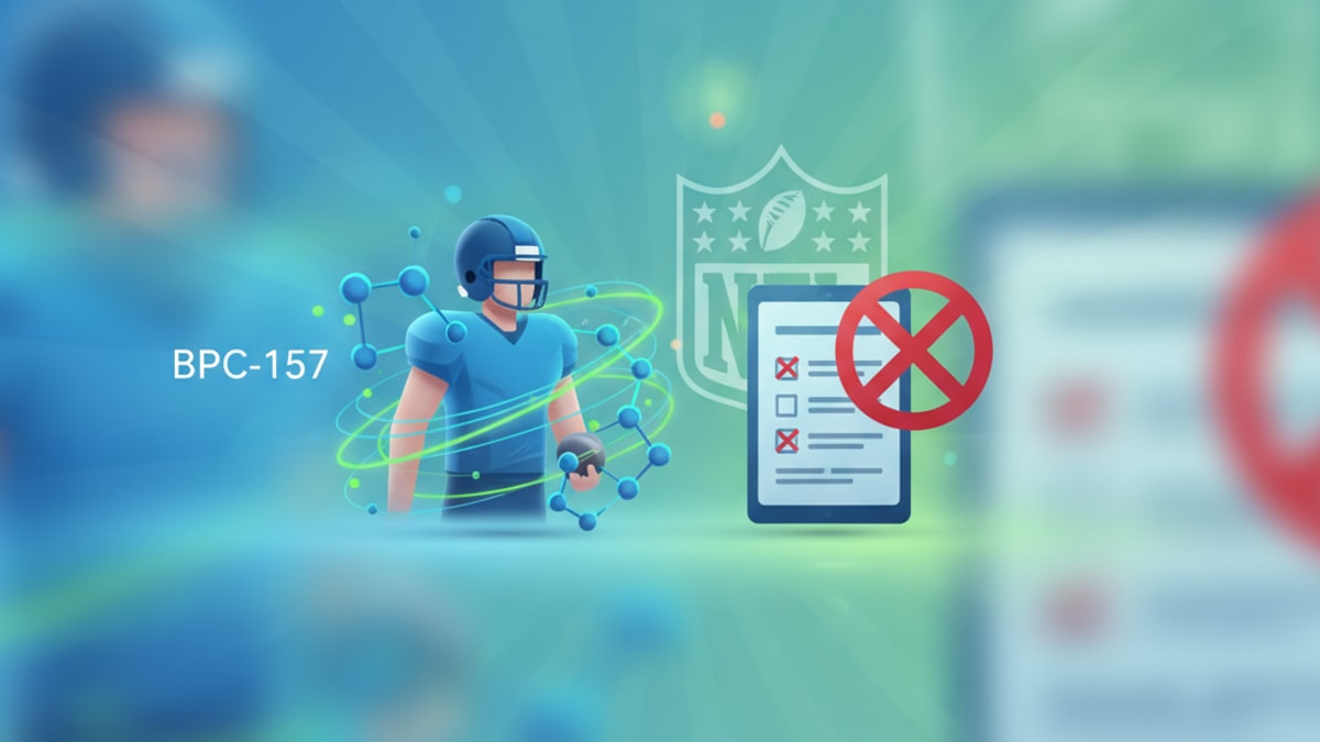 Blog Post: did the nfl ban bpc 157 - Professional illustration