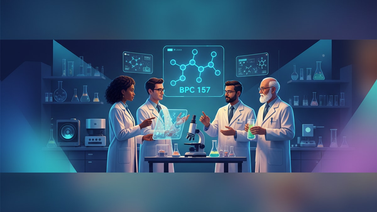 Blog Post: who discovered bpc 157 - Professional illustration