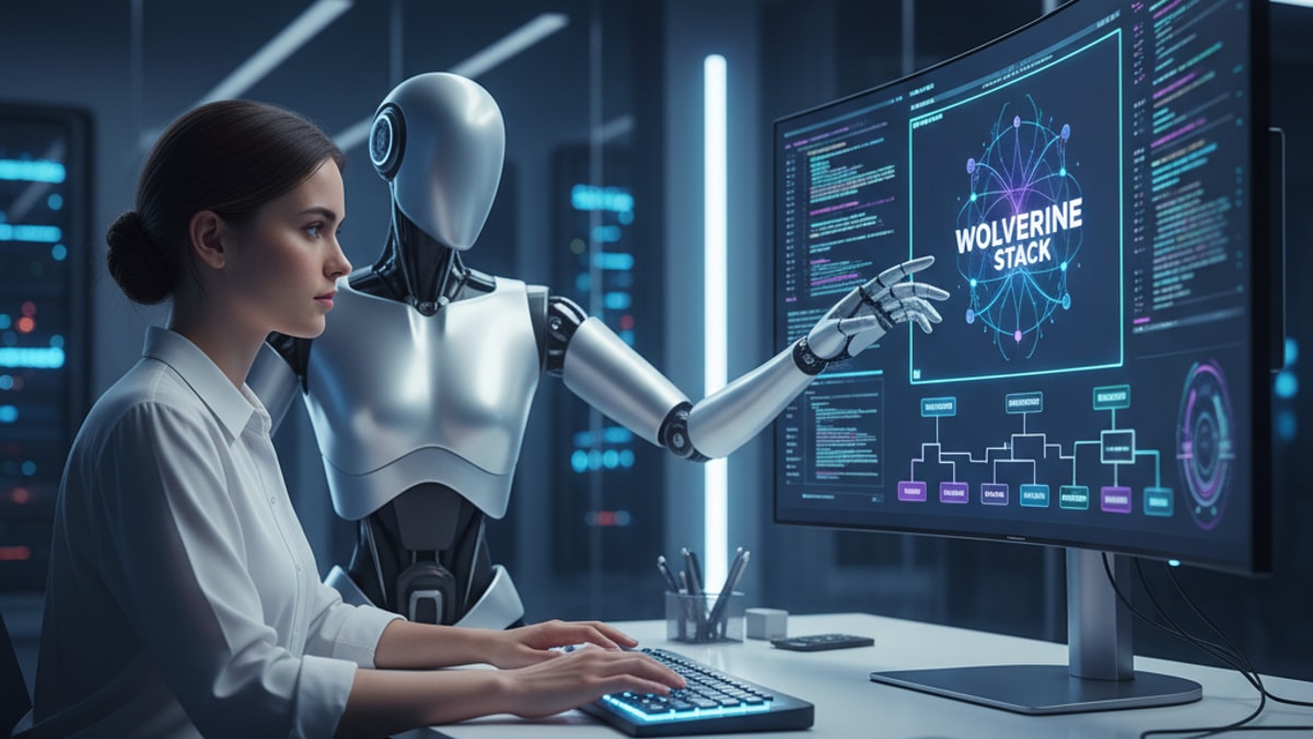 Blog Post: what is the wolverine stack - Professional illustration