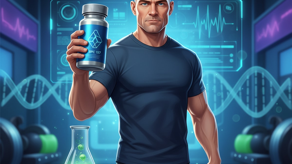 Blog Post: what brand of bpc 157 does rogan take - Professional illustration