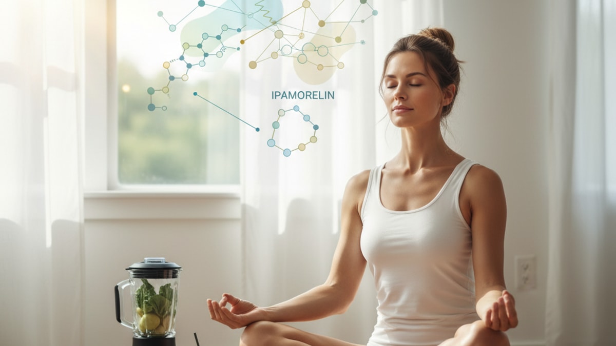 Blog Post: can you take bpc 157 and ipamorelin together - Professional illustration