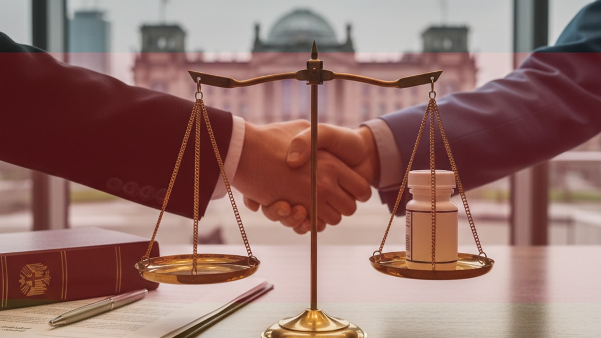 Blog Post: is bpc 157 legal in germany - Professional illustration