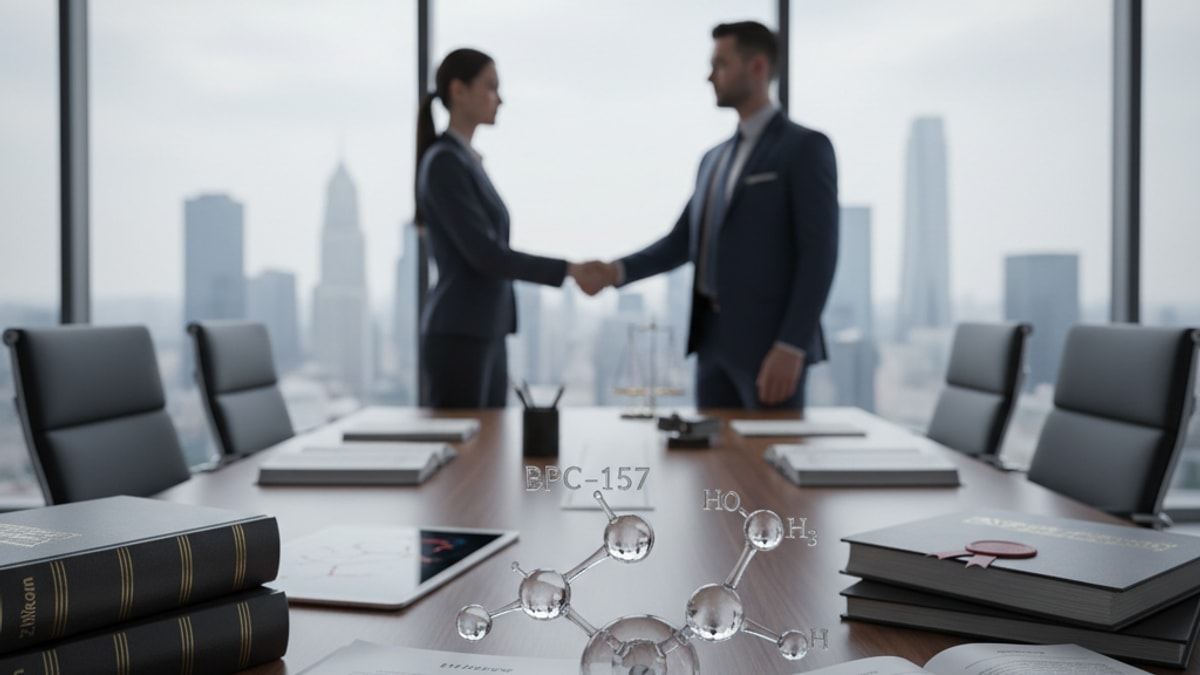 Blog Post: is it legal to buy bpc 157 - Professional illustration