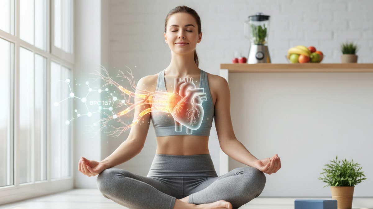 Blog Post: can bpc 157 lower cholesterol - Professional illustration