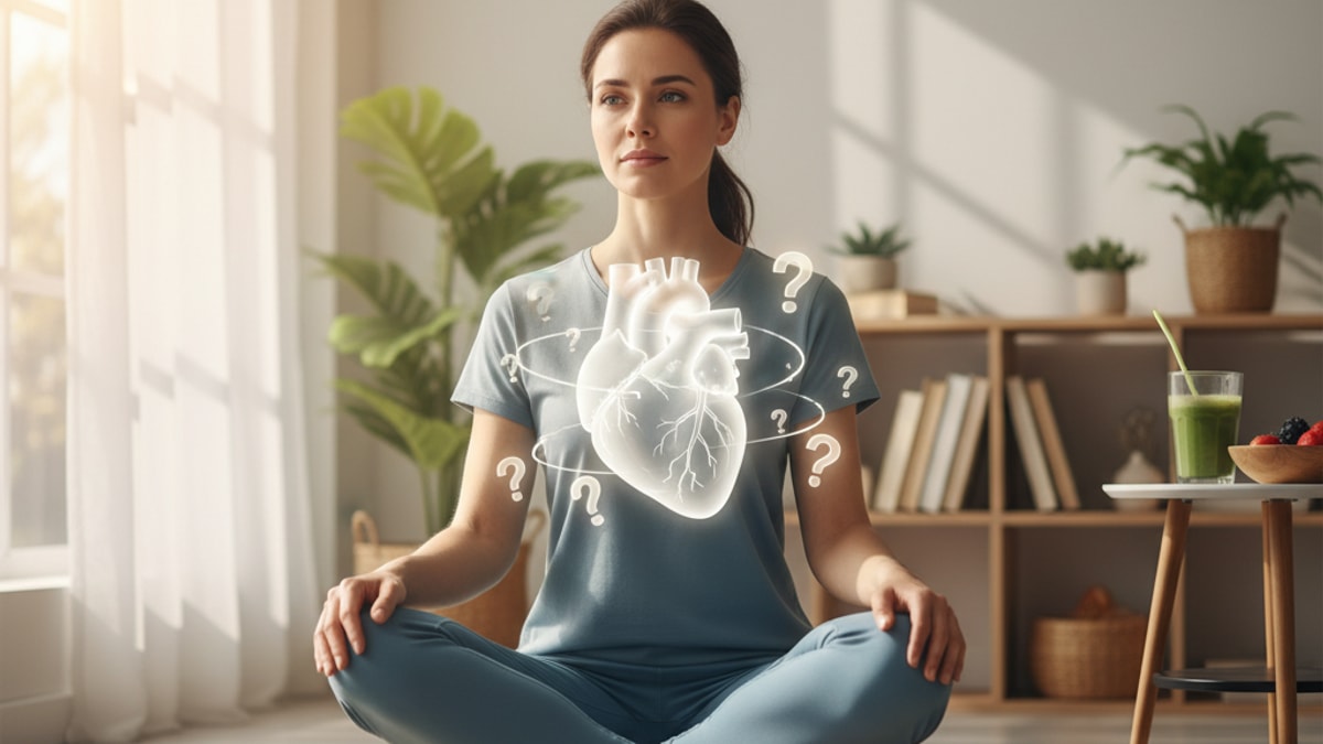 Blog Post: is bpc 157 bad for your heart - Professional illustration