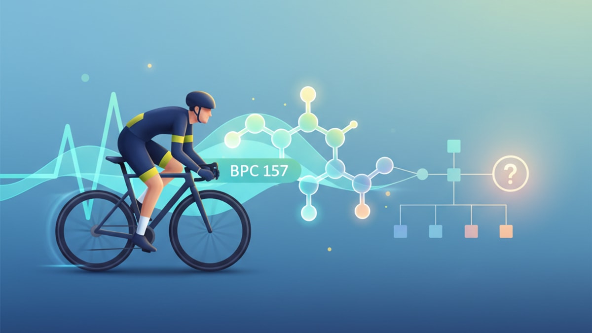 Blog Post: should i cycle bpc 157 - Professional illustration