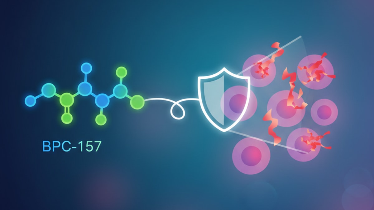 Blog Post: does bpc-157 cause cancer - Professional illustration