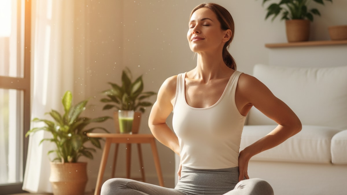 Blog Post: how to use bpc 157 for back pain - Professional illustration