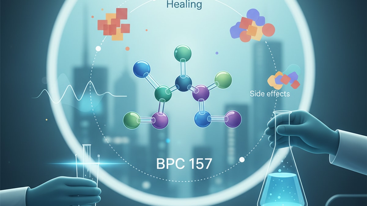 Blog Post: what are the potential side effects of bpc 157 - Professional illustration