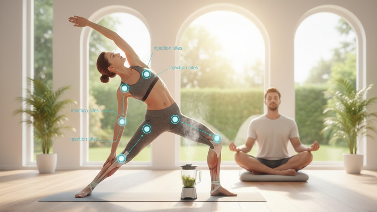 Blog Post: how and where to inject bpc 157 - Professional illustration