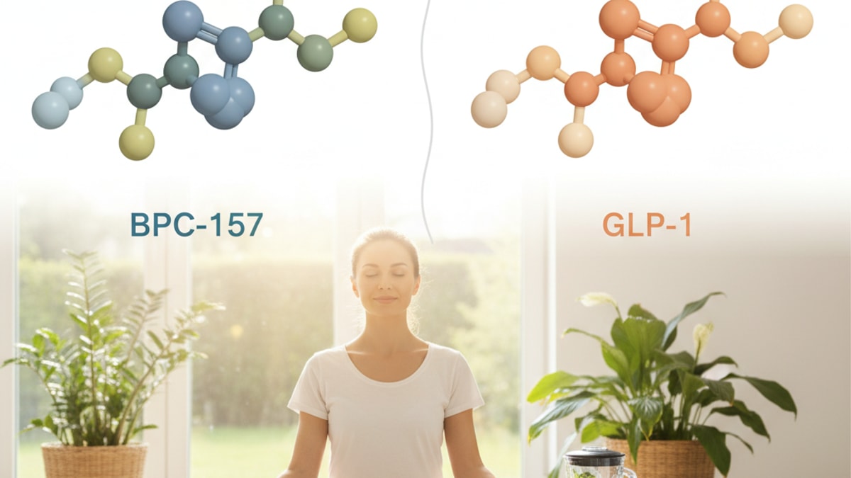 Blog Post: is bpc 157 a glp 1 - Professional illustration