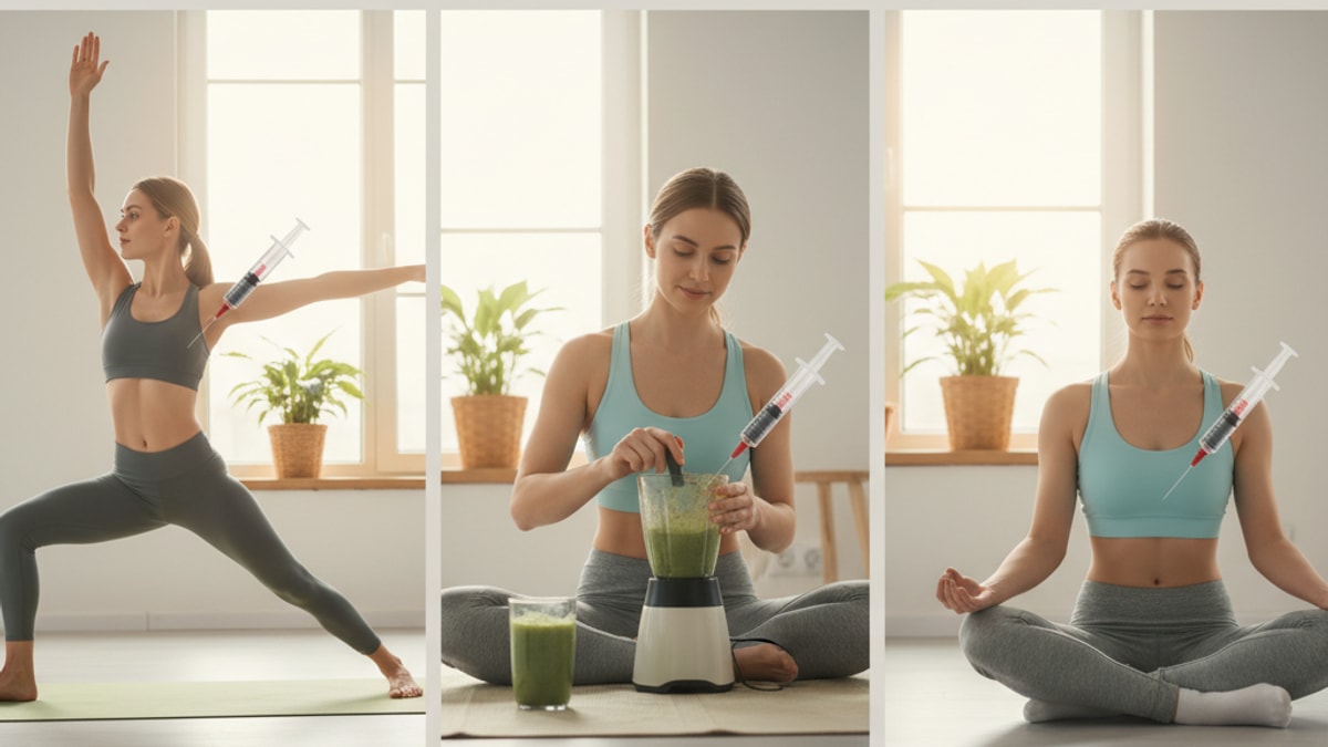 Blog Post: can you inject bpc 157 anywhere - Professional illustration