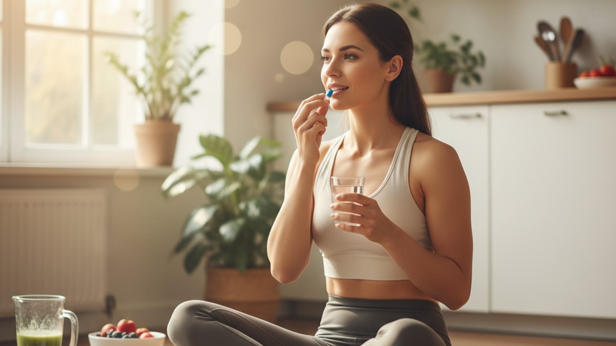 Blog Post: when is the best time to take bpc 157 capsules - Professional illustration